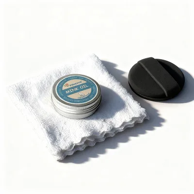 Colorless Mink Oil Paste Leather Renovation Care Cream Deep Moisturizing for Handmade Craft Footwear Luggage Couch Leather Goods