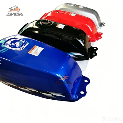 SNOR Motorcycle Fuel Tank Gasoline Tank Assembly for Suzuki AX100 AX100-2 High Quality Replacement Parts OEM Standard