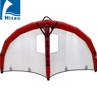 Custom Logo HITAC Inflatable Wing Sail for Adults Ocean Waters Wave Surfing Nylon 10KN 3-6