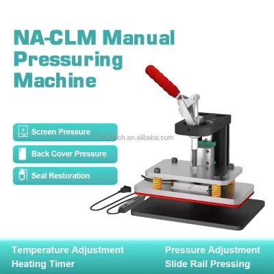 NASAN NA-CLM Manual Pressing Tool Universal Press Mold for Mobile Phone LCD Screen Glass OCA Repair Tool With Heating Function