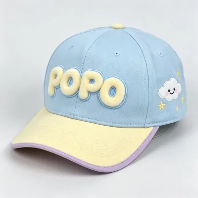 OEM Custom Soft Twill Cap Custom 3D Letter Patches Custom Embroidery Baseball Cap
