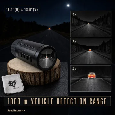 OWS-300 Thermal Imaging Monocular 1.46 Inch AMOLED Screen 211g Built-in 2400mAh Battery 6H Runtime Type-C Charging