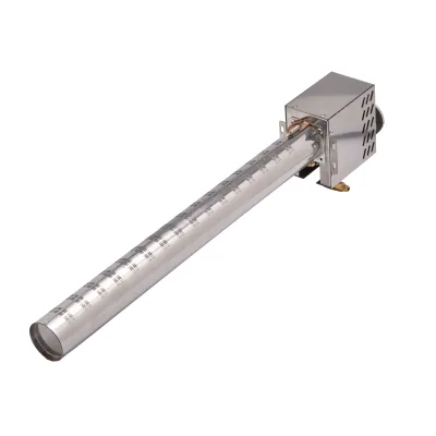 Hot Selling Stainless Steel Tubular Gas Burner with Pilot Assembly Ignition Needle for Wood Fired Pizza Oven Boiler Heater Parts