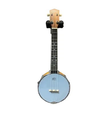 4-string Banjo with Cover Mahogany Plywood Orangish KBJU-12