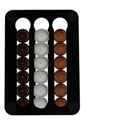 Best Selling Basket Cabinet Organizers Coffee Pods Holder Organizer Facility for Capsules Storage Porta Capsule for NESPRESSO