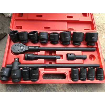 21PCS Professional Socket Wrench Hand Tool Set Socket Spanner Set for Car and Bicycle