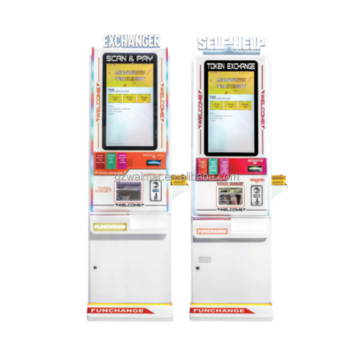 Waimar Indoor Bill Coin Token Exchange Machines Automatic Vending Machine Coin Operated Games