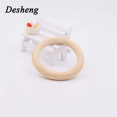 Fashion Fashion Quality Wood Hand Hold Round Solid Wood Primary Color Wood Handle Hand Bag Handle