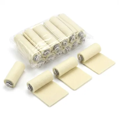 Professional Hair Perm Heat Insulation Clips 12Pcs Reusable Foam Cotton Pad for Digital Perm Rods Crease-Free Styling Tools