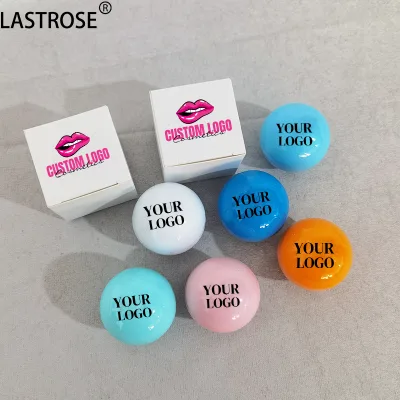 Wholesale Summer Lip Balm Fruity Flavor Carry-on Moisturizing Lip Balm for Children Deep Moisturizing Round Ball Lip Balm
