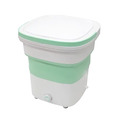 Top-loading mini washing machine for small spaces