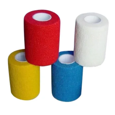 Self Adhesive Elastic Non woven Cohesive Bandage latex free