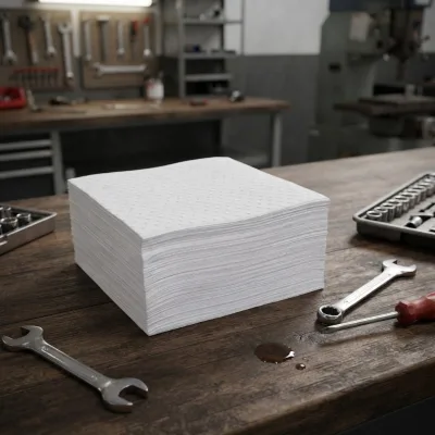 Tela Absorbente De Aceite MSDS Customized Color 100% Polypropylene Eco-friendly Oil Fuel Only Absorbent Sheets for Industry