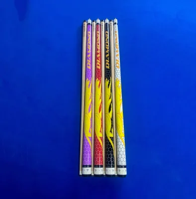 1/2 Split Cues Handmade Inlay Carom Pool Sticks