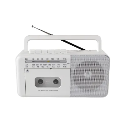 Hot Sell Good Quality Portable Cassette Tape and FM Radio Retro Design Speaker Tech Casette Player Stereo BoomBox