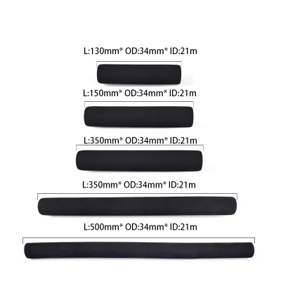 Bicycle MTB Bike Smooth Tube Sponge Foam Rubber Handlebar Grips,Bicycle Handlebar Sponge Cover Long Sponge Covers