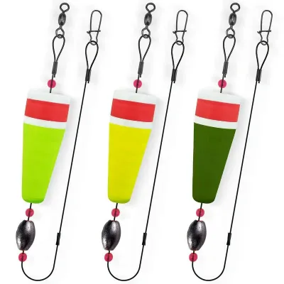 Bold Eye-Catching Vertical Buoy Fishing Floats-Wholesale Multi-Water-Zone Accessories Plastic Sea Lure Fishing Sizes