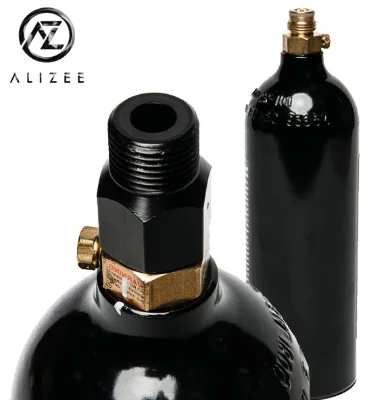 12oz CO2 Aluminum Paintball Tank Tippmann 20oz Co2 tank  Paintball Co2 tank Sizes