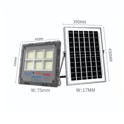 IP67 Waterproof Solar FloodLight 200W 400W 600W 800W 1000W Wall Led Reflector Cast Floodlight Used for Stadium Garden Yard