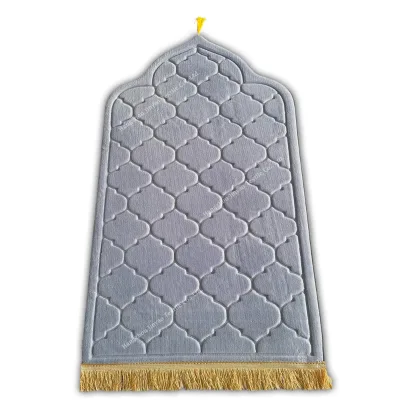 Factory Direct Sales Soft Comfortable Wholesale Flannel Embossed Prayer Mat Lowest Price Wholesale Customizable