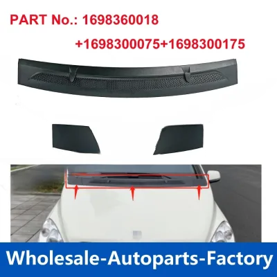 For Mercedes-Benz A-Class W169 and B-Class W245 Old Models Grille Hood air Vent 1698360018 1698300075