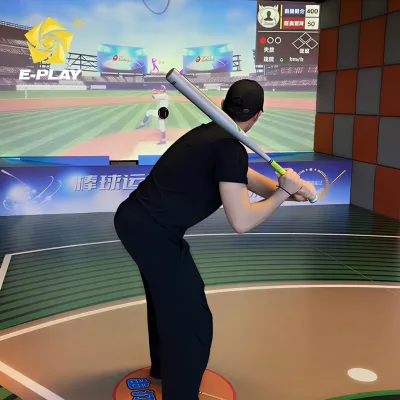 EasyPlay Multi-Sports VR Simulator Game Impact Screen 1920*1200 Baseball Simulator Training Equipment