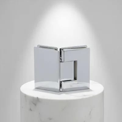 Customized 304SUS Shower Room Accessories Modern 135-Degree Frameless Tempered Glass Door Hinge Easy Installation Apartment