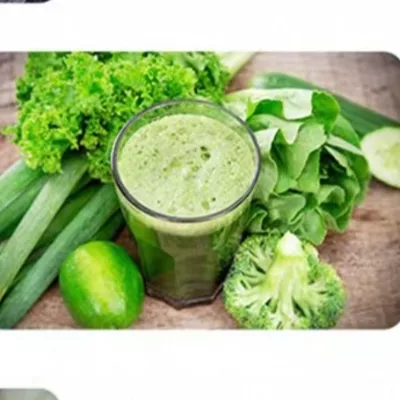 Mixable Green Kale Powder Granules Natural Superfood Box Adults Slimming Tea Low-Fat Dietary Fiber