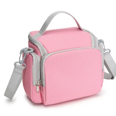 Wholesale Custom Logo Portable Waterproof Digital Case Soft DSLR Camera Bag Travel Crossbody Padded Camera Shoulder Bag