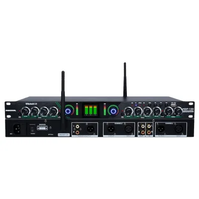 Audio Effector Stage KTV Performance Metal Vocal Effector Exciter with Voice Optimization Sound