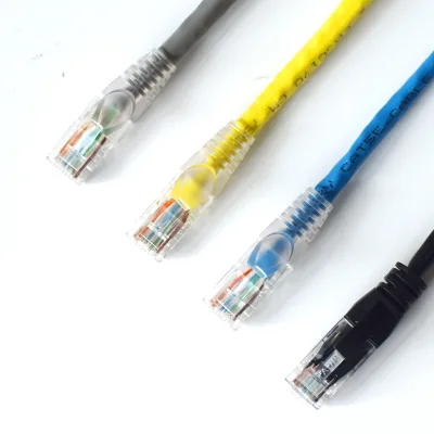 Superior Cat.6,U/utp Patch Cord 23awg,Molded With Black Blue Grey All Kinds Of Color