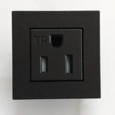NEMA 5-15R 15A 125V AC Power American Socket 3 PIN Plug USA Standard TR Socket Connector for Industrial Use