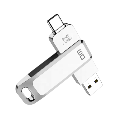 Type-C U Disk Dual Interface OTG USB Flash Drive 360 Degree Rotation Design Disk