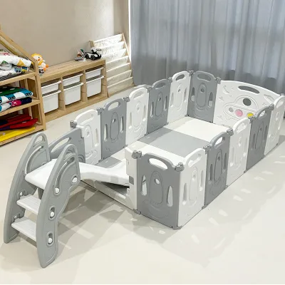 Factory Direct Modern Design Baby Fence Plastic Play Yard Fence Indoor Play Kids Baby Fence Plastic Wholesale Price