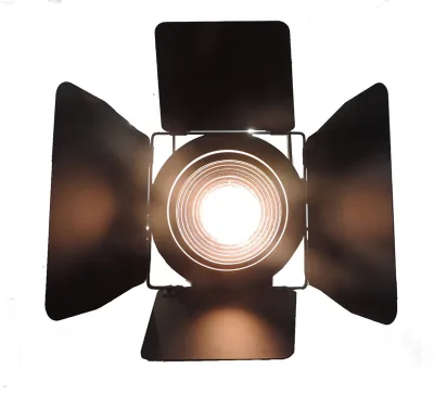 250W focused Fresnel spotlight,Thread lamp, LED fresnel 3200K-6400K, not focus the spotlight by hand