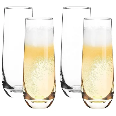 Plastic Champagne Glasses Use to Party Wddings and Other Event Shatterproof Wine Glasses