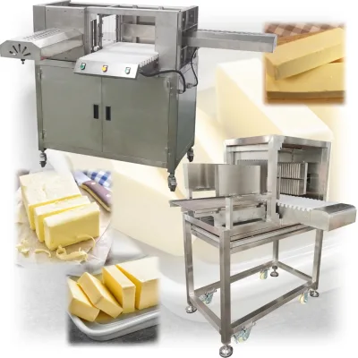 Stainless Steel Wire Cheese Butter Block Slicer Cutter Commercial Cheese Butter Cube Cutting Machine