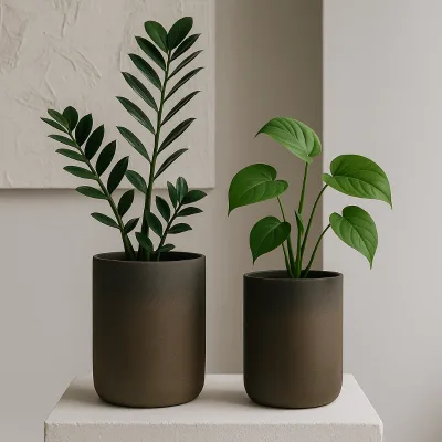 Garden Pot Supplier Home Decoration Large Cement Flower Planter Pots Handmade Big Concrete Plant Pot