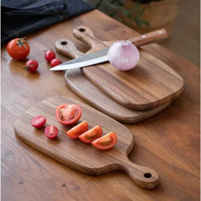 Walnut Whole Wood Cutting Board, Fruit Board, Breadboard, Wooden Cutting Board, Cutting Board
