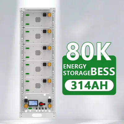 High Voltage Solar Battery 80kwh Energy Storage Battery Bess Lifepo4 Lithium - Ion Batteries for Industrial and Commercial