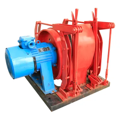 Underground Mining Winch Electric Dispatching Winder Winch with High Torque Motor