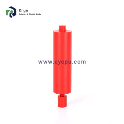 Custom Molded Non-Standard Heavy Duty Rubber Rollers High Temperature PU Coated Roller