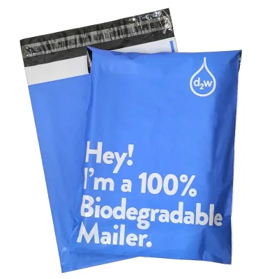 Biodegradable Recyclable Waterproof Self Adhesive Package Mailer Bags With Custom Logo