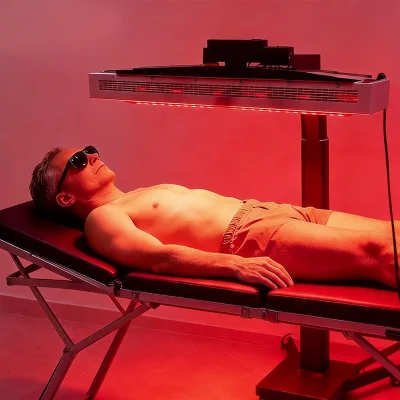 ISO13485 Medical 1500W Phototherapy Device Curved Design 300 LEDs for Exclusive Distribution