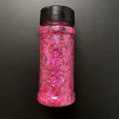 Low Shipping Cost Chunky Glitter in Set Box Chunky Glitter pink for Nail