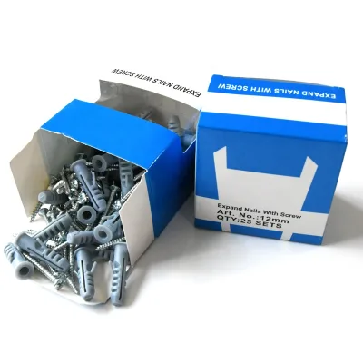 China Manufacturer XuTai ISO Certified PE Plastic Wall Plug M5-M14 Diameter 10x50mm Multi-color High Capacity