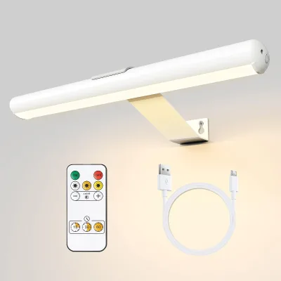Portable Nordic Light LED Lamp with Rechargeable Wireless Remote Control for Bedroom Living Room Stairs Hallway or Wall