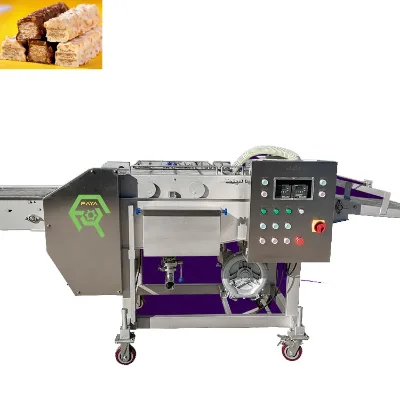 Commercial Chocolate Coating Spraying Machine Chopsticks Biscuit Dipping Chocolate Machine