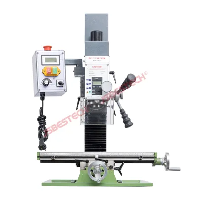 BT16V Mini Hobby Steel Making Milling Machine Manufacturer with DRO