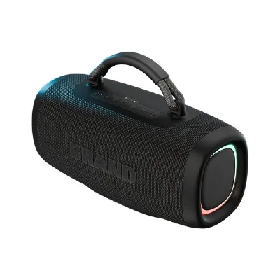 100W outdoor speaker, powerful bass, crisp treble, instantly flooding camping sites, beaches, or gatherings. IPX5 waterproof